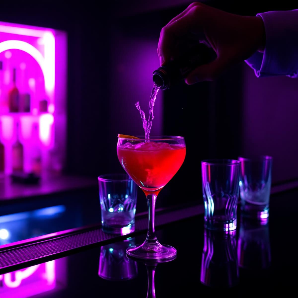 Cocktail al banco bar